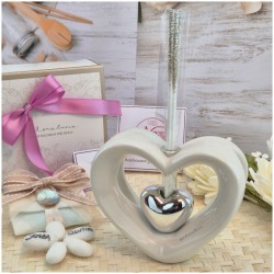 Diffusore Cuore Argento di Claraluna