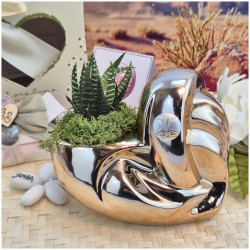 Cuore porta Piantina oro di Claraluna