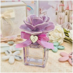 Bomboniera Claraluna 2026 Profumatore 26174 con fiore Rosa