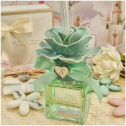 Profumatore con fiore Azzurro di Claraluna