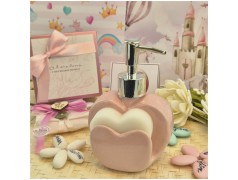 Porta Sapone Rosa a Cuore di Claraluna