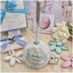 Diffusore Mappamondo Argento di Claraluna