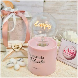 Lampadina Rosa di Claraluna