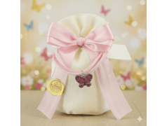 Bomboniere compleanno Nascita e battesimo Braccialetto con farfalla