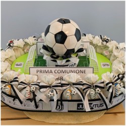 Bomboniere Calcio Comunione e Cresima vista laterale
