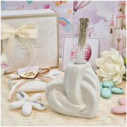 Cuore Bianco Profumatore Claraluna