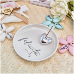 Piattino Porta Incenso Felicità di Claraluna