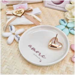 Piattino Porta Incenso Amore di Claraluna