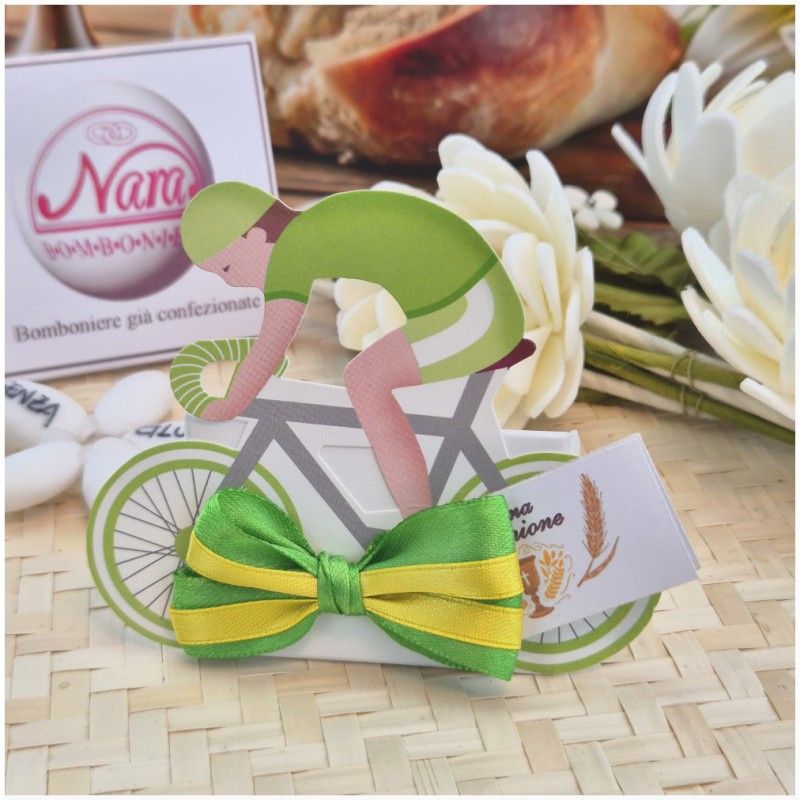 Scatolina Bomboniera Ciclista