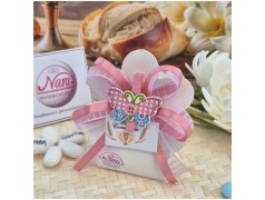 Scatolina Porta Confetti con Molletta farfalla