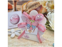 Scatolina Porta Confetti con Molletta farfalla