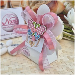 Scatolina Porta Confetti con Molletta farfalla