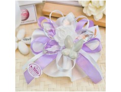 Bomboniera Debora Carlucci Fiore in Cristallo e Porcellana con Farfalla