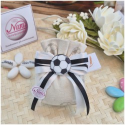 Sacchettino Bomboniera Tema Calcio