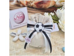 Sacchettino Bomboniera Tema Calcio