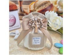 Sacchettino bomboniera albero della vita