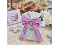 Rosario di Perline su Sacchettino