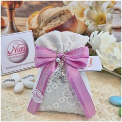 Rosario di Perline su Sacchettino