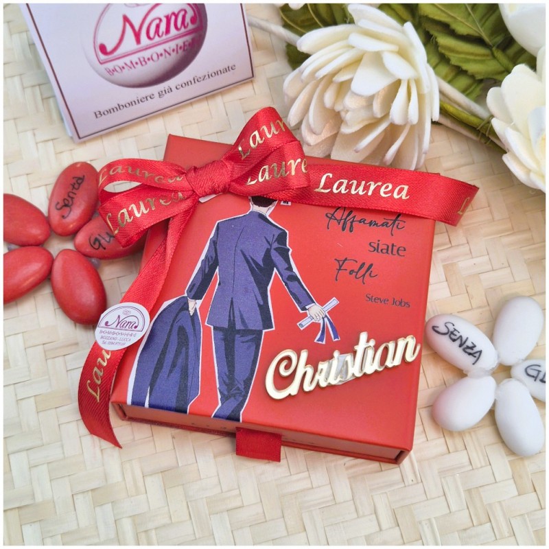 Bomboniere Laurea Uomo