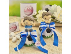 Bomboniera Calcio Comunione