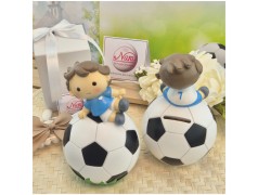 Bomboniere Pallone Calcio Salvadanaio