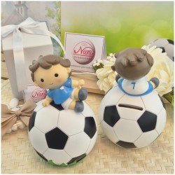 Bomboniere Pallone Calcio Salvadanaio