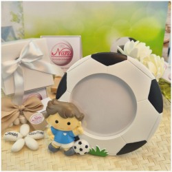 Bomboniere Calcio Comunione Portafoto Piccolo e Grande