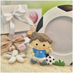 Bomboniere Calcio Comunione Portafoto Piccolo e Grande