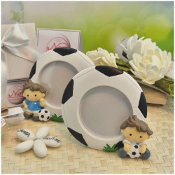 Bomboniere Calcio Comunione Portafoto Piccolo e Grande