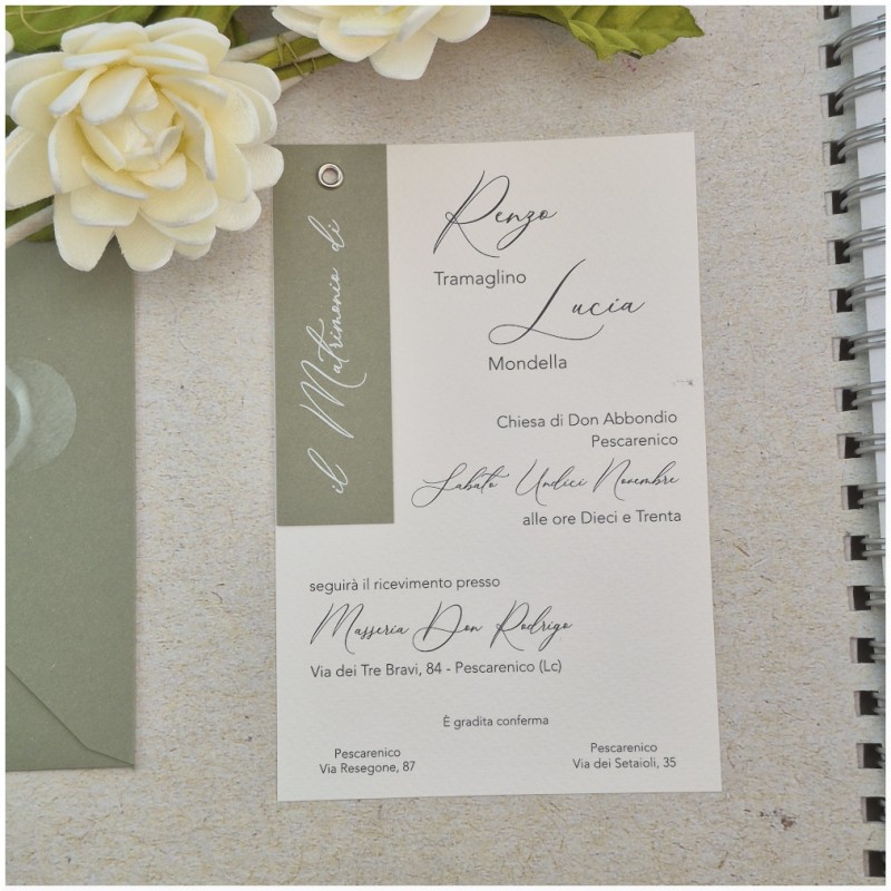 Partecipazione Nozze