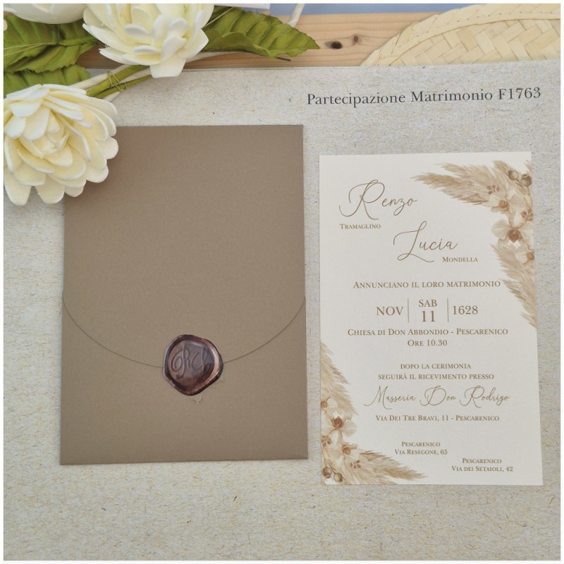 Partecipazione Matrimonio-Nara Bomboniere