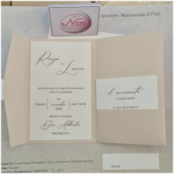 Partecipazione di nozze