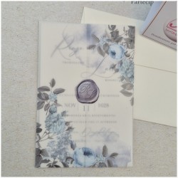 Partecipazione matrimonio semplice