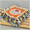 Torta Bomboniera Comunione e Cresima Judo & Karate con Kimono in Legno Personalizzato e Nastri Olimpici
