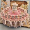 Torta Bomboniera Battesimo Cavallino Giostra dei Sogni Rosa