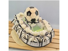 Bomboniere calcio scarpette portachiavi metallo