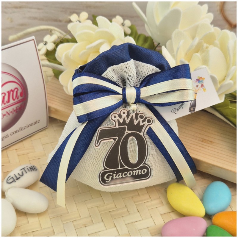 Bomboniera Compleanno 70 Anni