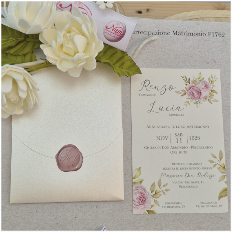 Partecipazione rettangolare