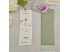 Partecipazioni semplici verde salvia