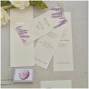 Inviti Matrimonio lavanda
