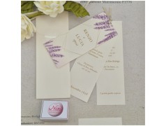Inviti Matrimonio lavanda