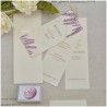 Inviti Matrimonio lavanda