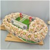 Bomboniera Tennis Wimbledon con Campo Centrale e Palline in Legno