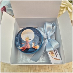 Bomboniera Solidale Cuorematto Candela in Latta "Il Piccolo Principe"