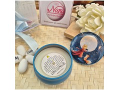 Bomboniera Solidale Cuorematto Candela in Latta "Il Piccolo Principe"