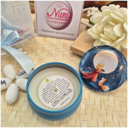 Bomboniera Solidale Cuorematto Candela in Latta "Il Piccolo Principe"