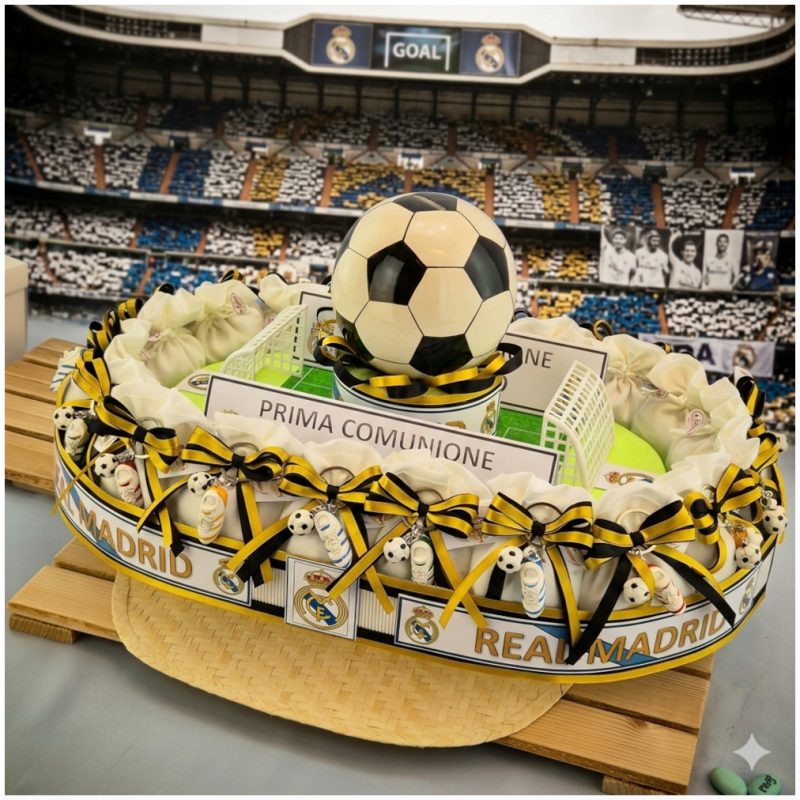 Bomboniere Tema Calcio Real Madrid