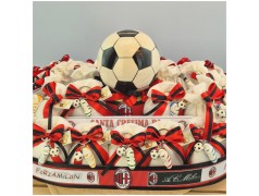 Bomboniere Calcio Stadio portachiavi del Milan