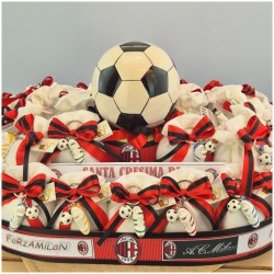 Bomboniere Calcio Stadio portachiavi del Milan