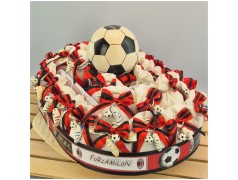 Bomboniere Calcio Stadio portachiavi del Milan